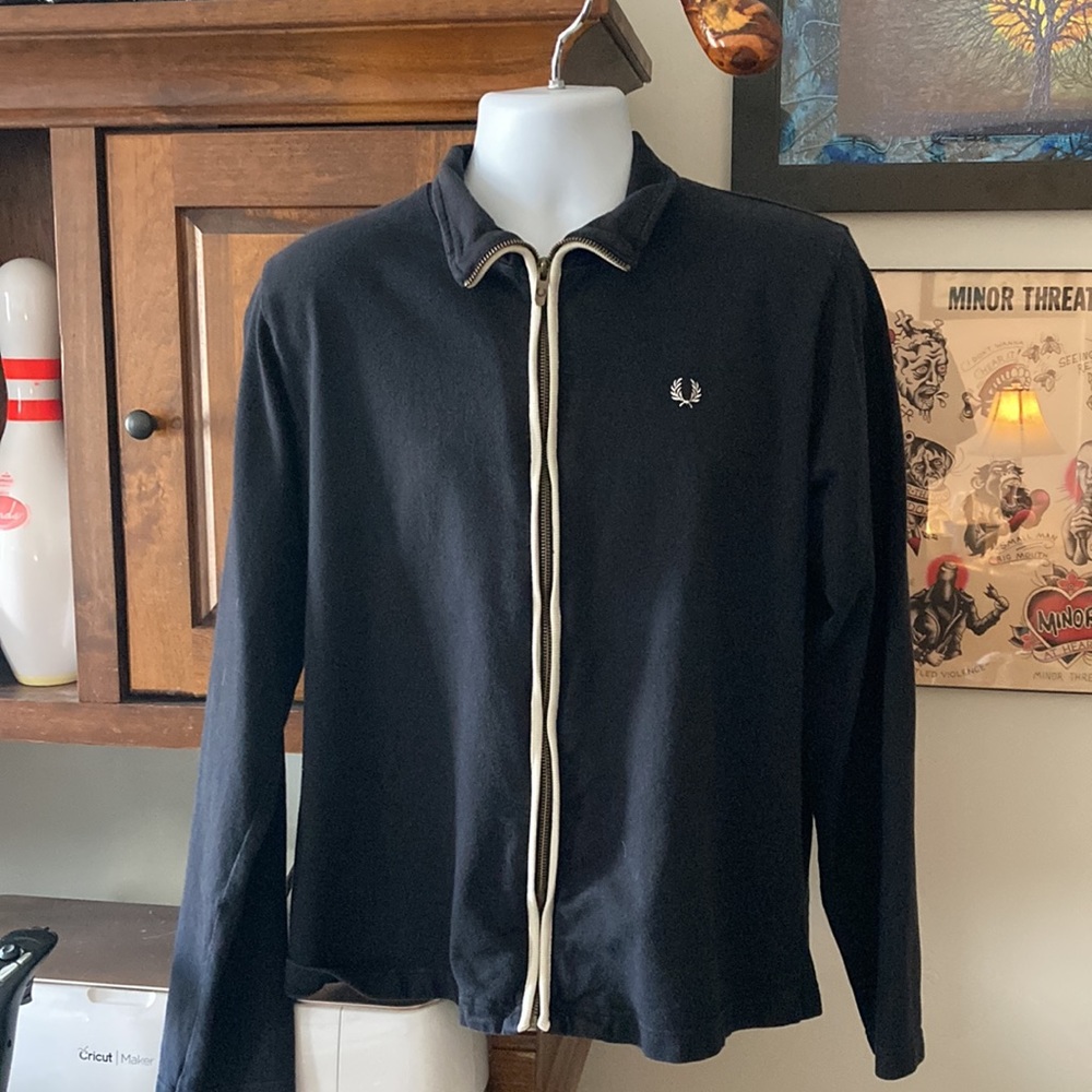 Oi, skinhead, punk, mod zip up sweat jacket. Size L
